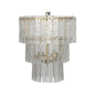 Bruna Metal Small Chandelier With Brass - LOOMLAN - Noir - Chandeliers