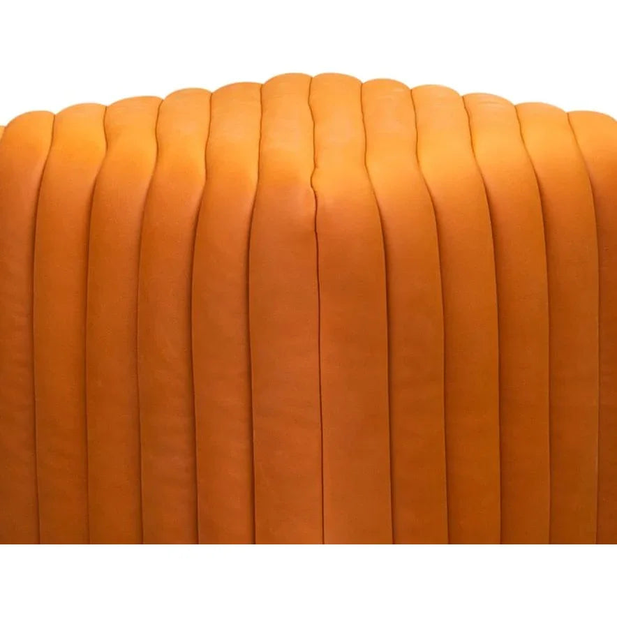 Bryant Leather Finish Cube Ottoman - LOOMLAN - Ottomans