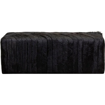 Bryant Leather Luxurious Bench Ottoman - LOOMLAN - Ottomans