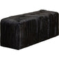 Bryant Leather Luxurious Bench Ottoman - LOOMLAN - Ottomans