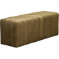 Bryant Leather Luxurious Bench Ottoman - LOOMLAN - Ottomans