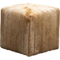 Bryant Leather Plush Comfort Cube Ottoman - LOOMLAN - Ottomans