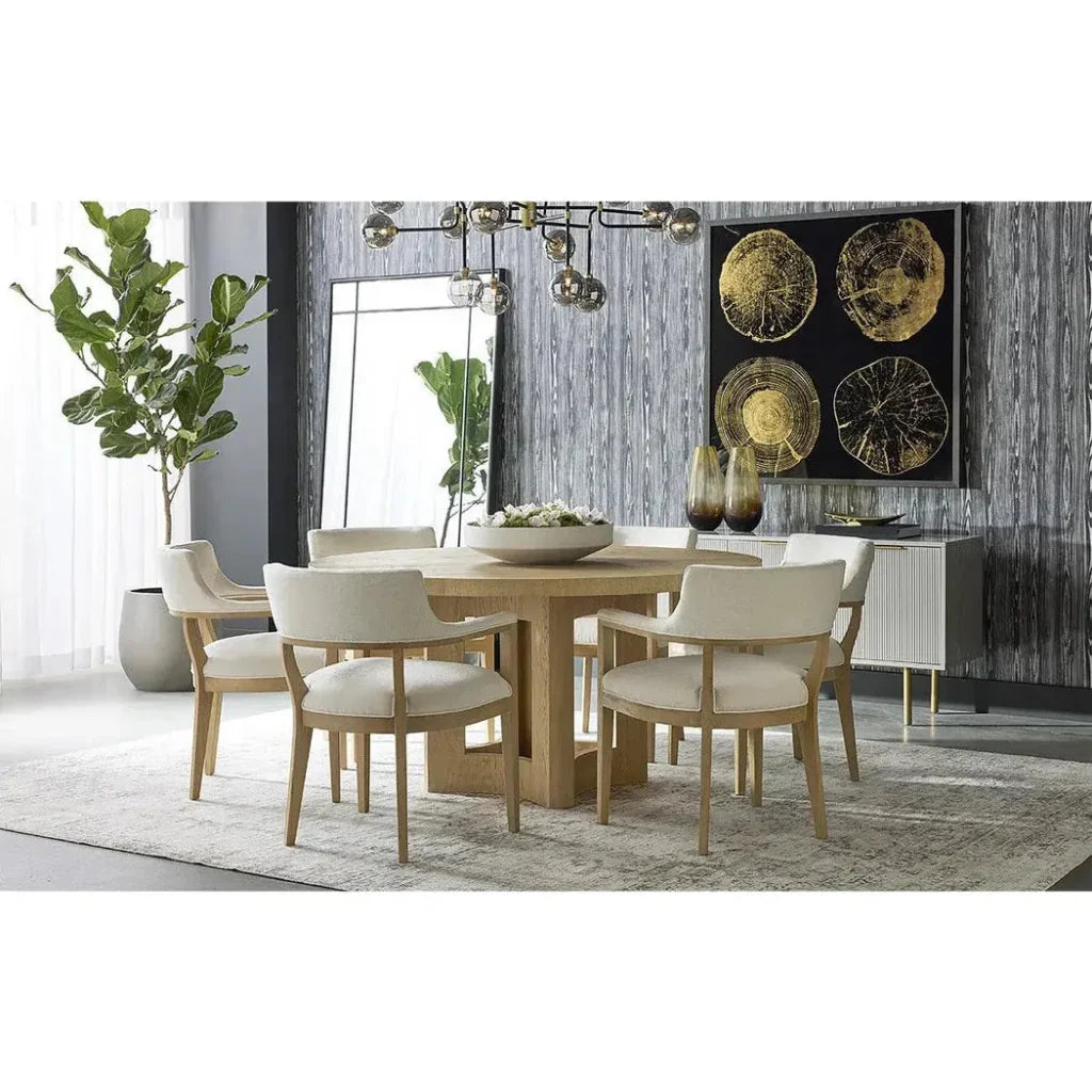 Brylea Fabric Dining Armchair - LOOMLAN - SUNPAN - Dining Chairs