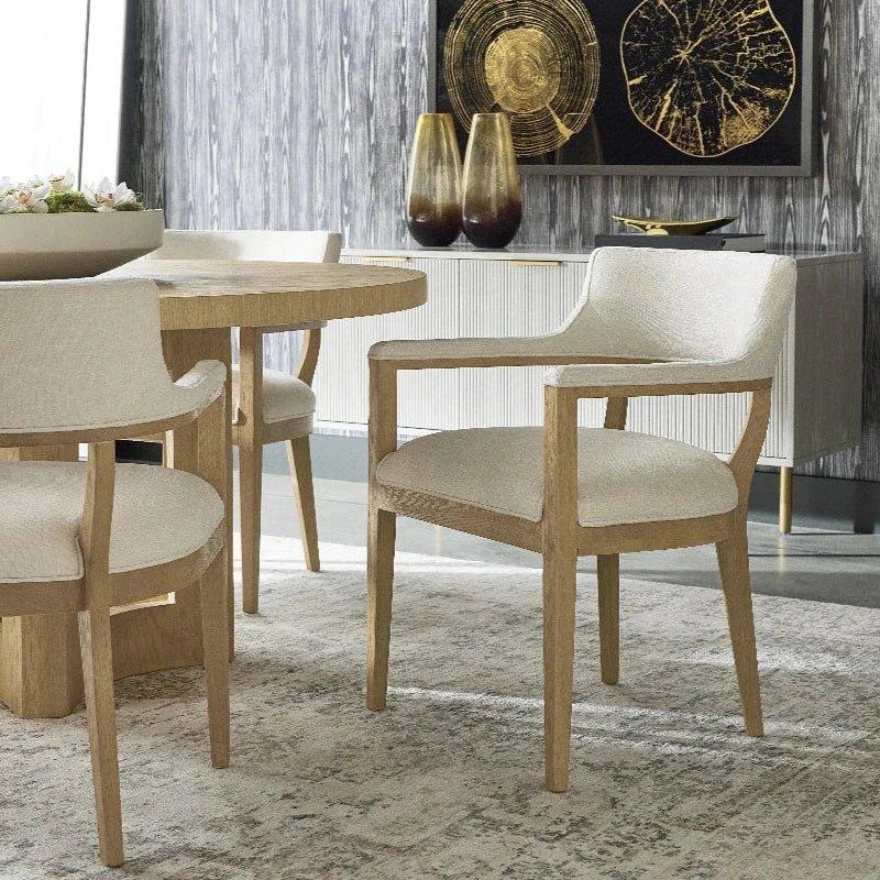 Brylea Fabric Dining Armchair - LOOMLAN - SUNPAN - Dining Chairs
