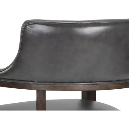 Brylea Leather Dining Armchair - LOOMLAN - SUNPAN - Dining Chairs