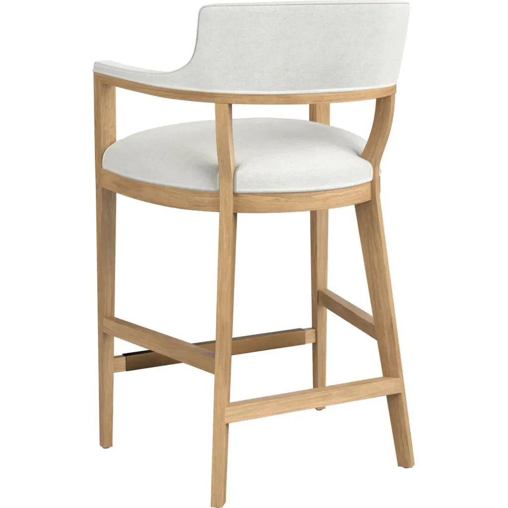 Brylea Leather Modern Barstool - LOOMLAN - SUNPAN - Bar Stools