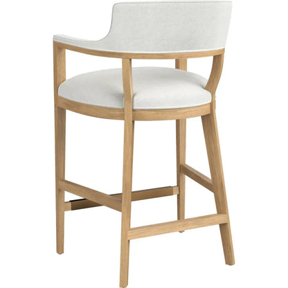 Brylea Leather Modern Barstool - LOOMLAN - SUNPAN - Bar Stools