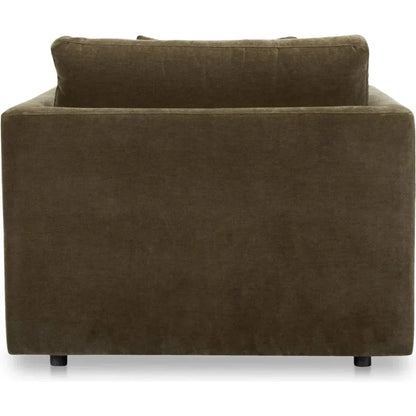 Bryn Performance Fabric Chaise - LOOMLAN - Moe's Home - Chaises