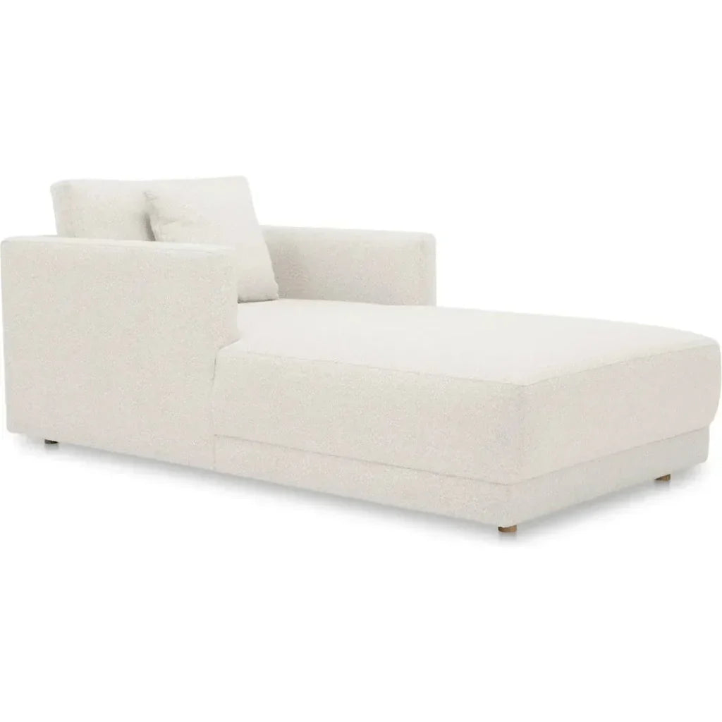 Bryn Performance Fabric Chaise - LOOMLAN - Moe's Home - Chaises