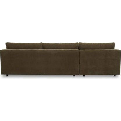 Bryn Performance Fabric Sectional Left-Modular Sofas-Moe's Home-LOOMLAN