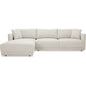 Bryn Performance Fabric Sectional Left-Modular Sofas-Moe's Home-Beige-LOOMLAN
