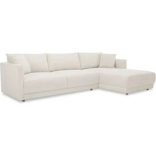 Bryn Performance Fabric Sectional Left-Modular Sofas-Moe's Home-LOOMLAN