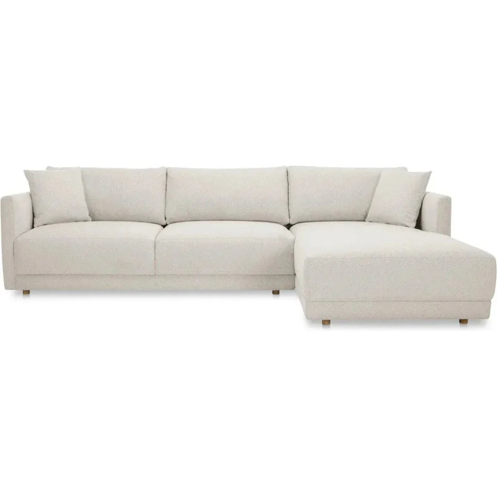 Bryn Performance Fabric Sectional Right-Modular Sofas-Moe's Home-Beige-LOOMLAN