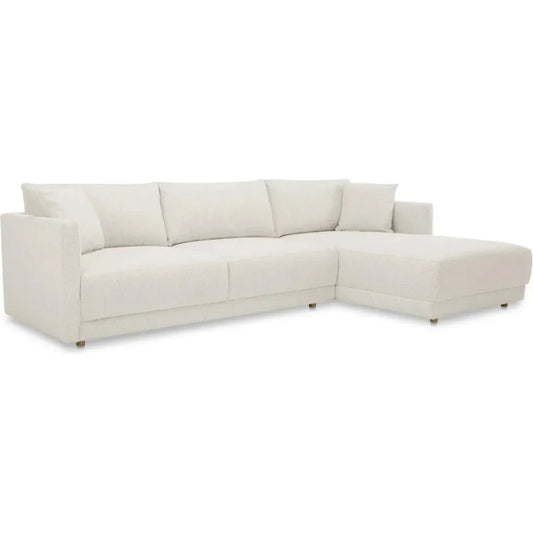 Bryn Performance Fabric Sectional Right-Modular Sofas-Moe's Home-LOOMLAN