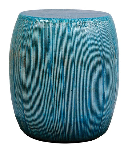 Bud Ceramic Patio Armless Stool-Garden Stools-Seasonal Living-LOOMLAN