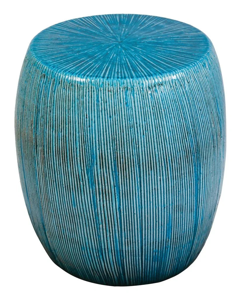 Bud Ceramic Patio Armless Stool-Garden Stools-Seasonal Living-LOOMLAN