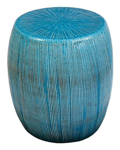 Bud Ceramic Patio Armless Stool-Garden Stools-Seasonal Living-LOOMLAN