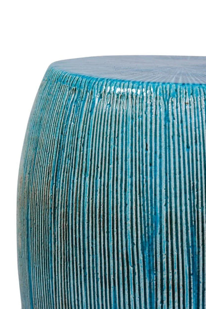 Bud Ceramic Patio Armless Stool-Garden Stools-Seasonal Living-LOOMLAN