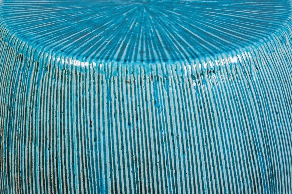 Bud Ceramic Patio Armless Stool-Garden Stools-Seasonal Living-LOOMLAN