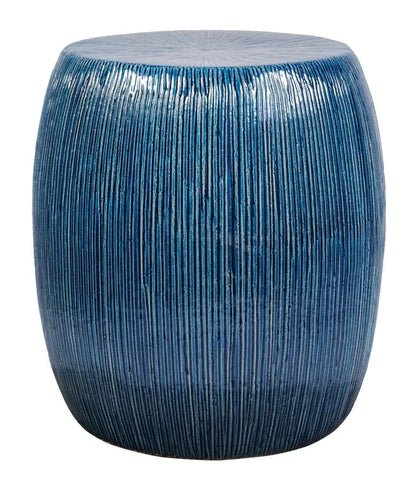 Bud Ceramic Patio Armless Stool-Garden Stools-Seasonal Living-LOOMLAN