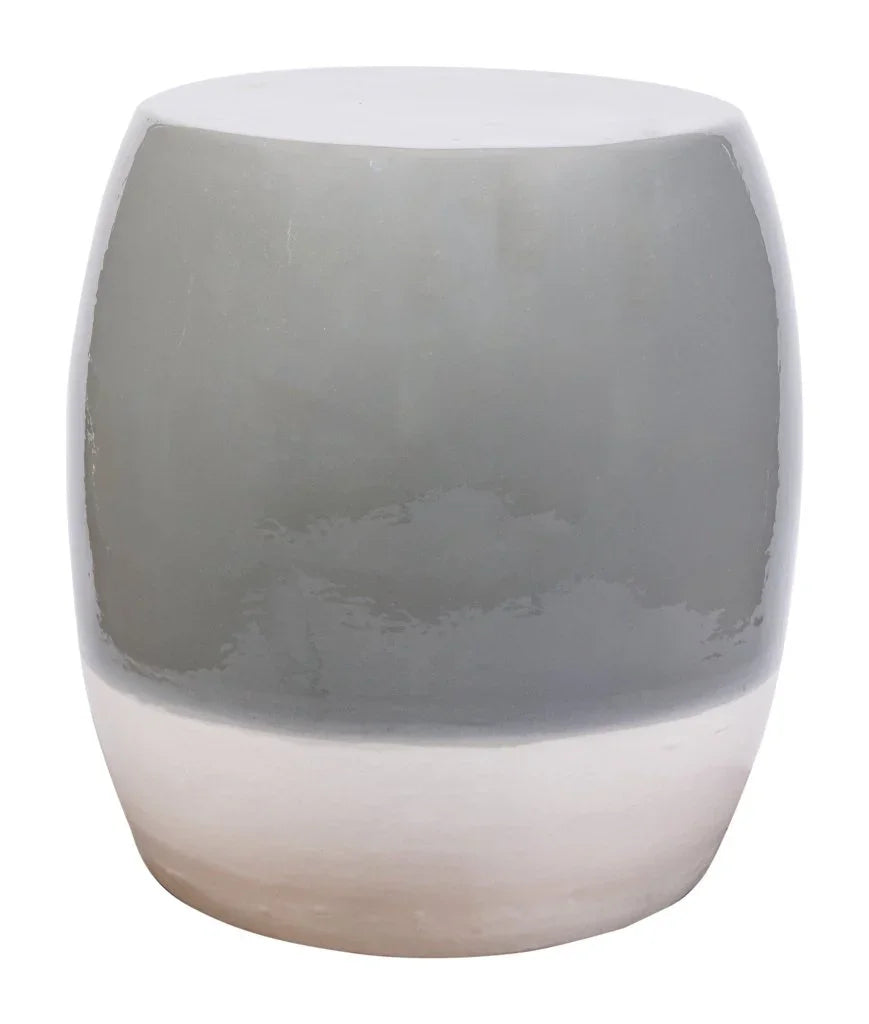 Bud Ceramic Patio Armless Stool-Garden Stools-Seasonal Living-LOOMLAN