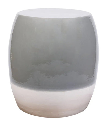 Bud Ceramic Patio Armless Stool-Garden Stools-Seasonal Living-LOOMLAN