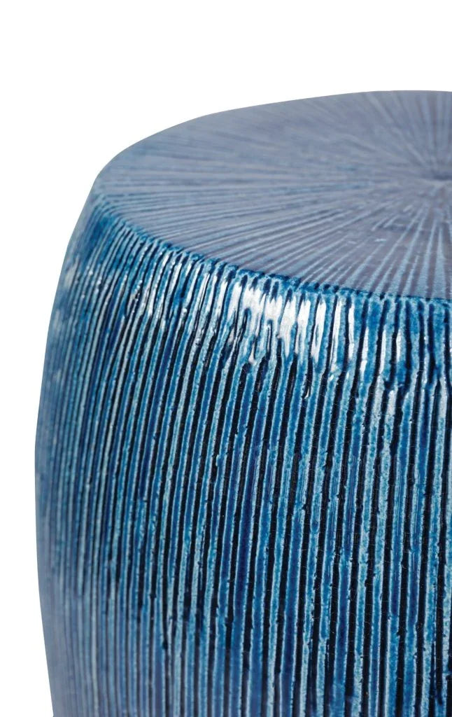 Bud Ceramic Patio Armless Stool-Garden Stools-Seasonal Living-LOOMLAN