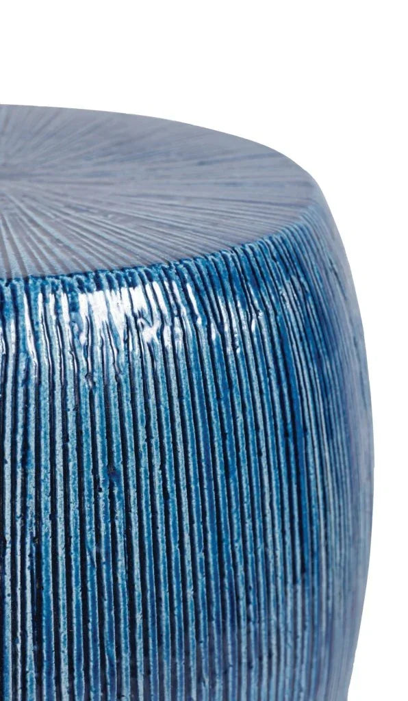 Bud Ceramic Patio Armless Stool-Garden Stools-Seasonal Living-LOOMLAN