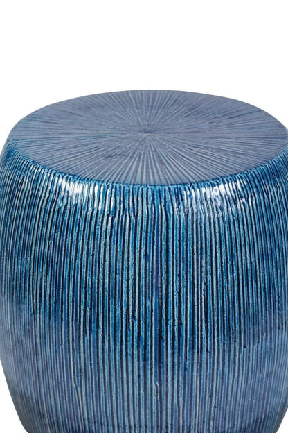 Bud Ceramic Patio Armless Stool-Garden Stools-Seasonal Living-LOOMLAN