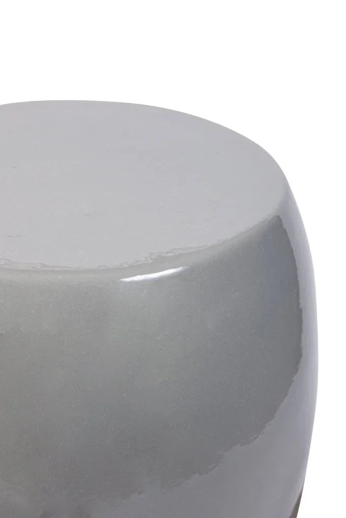 Bud Ceramic Patio Armless Stool-Garden Stools-Seasonal Living-LOOMLAN