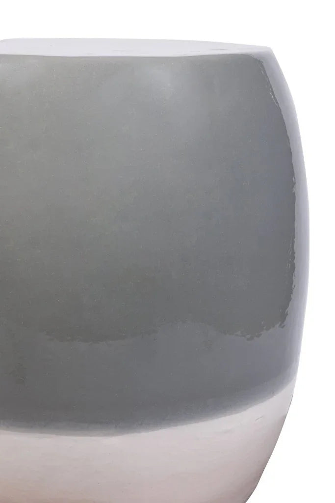 Bud Ceramic Patio Armless Stool-Garden Stools-Seasonal Living-LOOMLAN