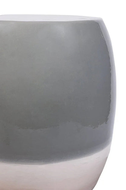 Bud Ceramic Patio Armless Stool-Garden Stools-Seasonal Living-LOOMLAN