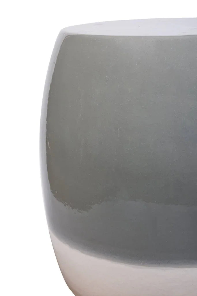 Bud Ceramic Patio Armless Stool-Garden Stools-Seasonal Living-LOOMLAN