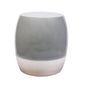 Bud Ceramic Patio Armless Stool-Garden Stools-Seasonal Living-Sage/Linen Semi-Gloss-LOOMLAN