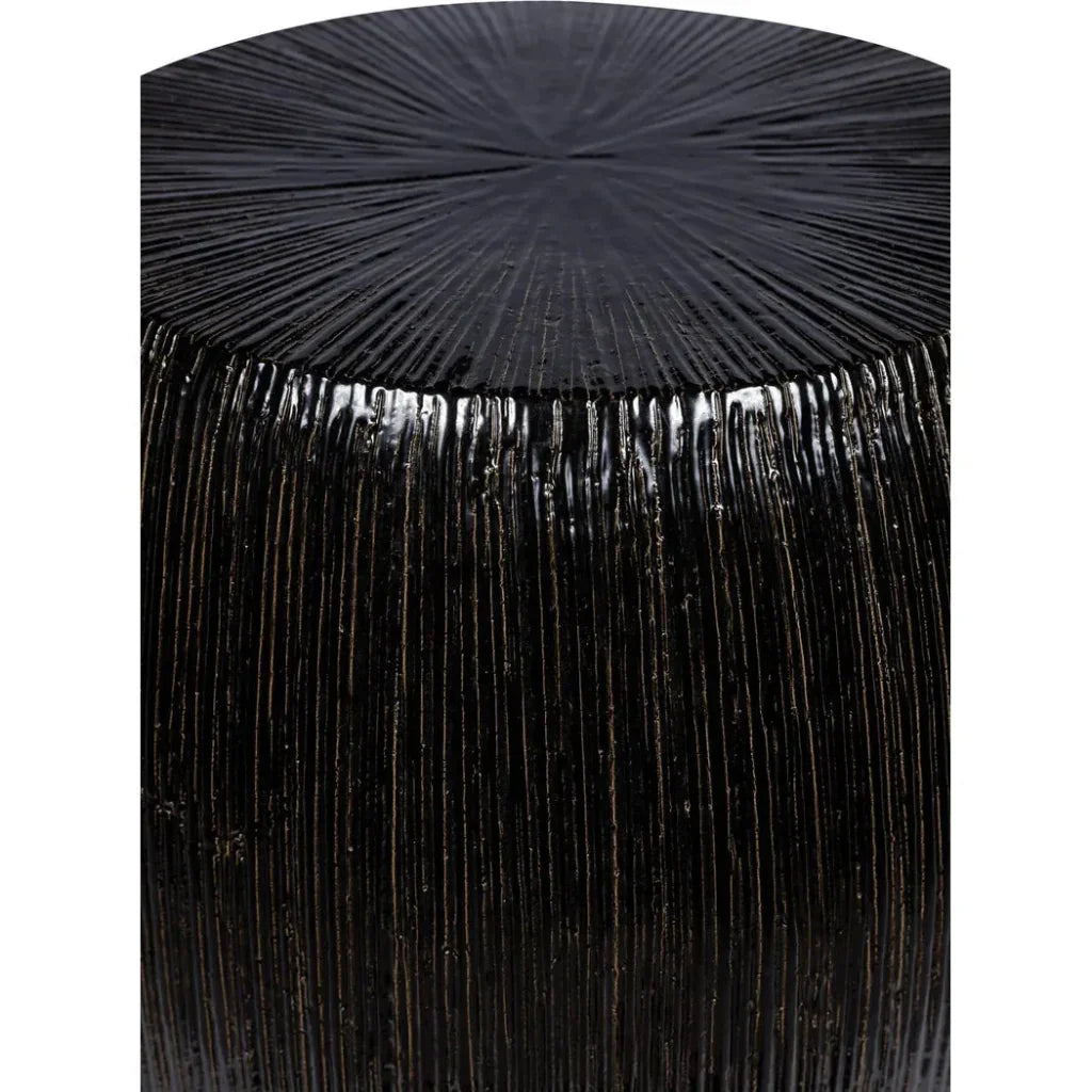 Bud Stool/Accent Table - Black Outdoor End Table-Garden Stools-Seasonal Living-LOOMLAN