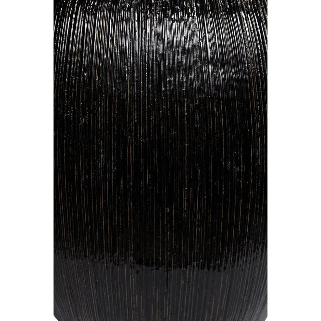 Bud Stool/Accent Table - Black Outdoor End Table-Garden Stools-Seasonal Living-LOOMLAN