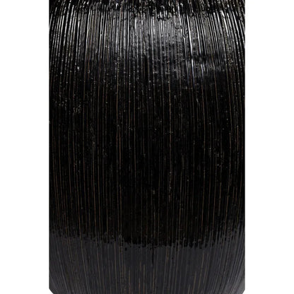 Bud Stool/Accent Table - Black Outdoor End Table-Garden Stools-Seasonal Living-LOOMLAN