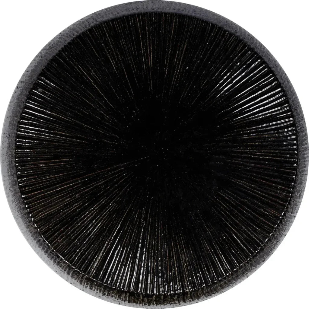 Bud Stool/Accent Table - Black Outdoor End Table-Garden Stools-Seasonal Living-LOOMLAN