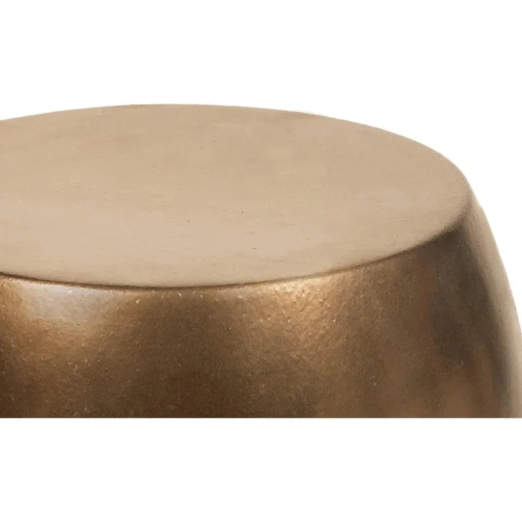 Bud Stool/Accent Table - Brown Outdoor End Table-Garden Stools-Seasonal Living-LOOMLAN