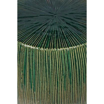 Bud Stool/Accent Table - Green Outdoor End Table-Garden Stools-Seasonal Living-LOOMLAN