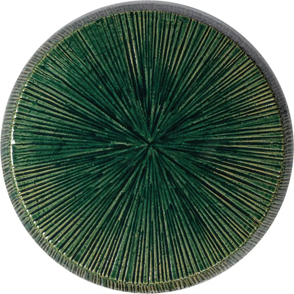 Bud Stool/Accent Table - Green Outdoor End Table-Garden Stools-Seasonal Living-LOOMLAN