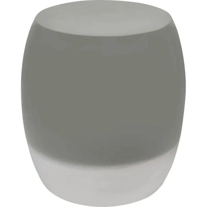 Bud Stool/Accent Table - Grey Outdoor End Table-Garden Stools-Seasonal Living-LOOMLAN