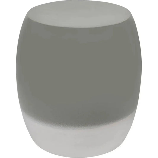 Bud Stool/Accent Table - Grey Outdoor End Table-Garden Stools-Seasonal Living-LOOMLAN