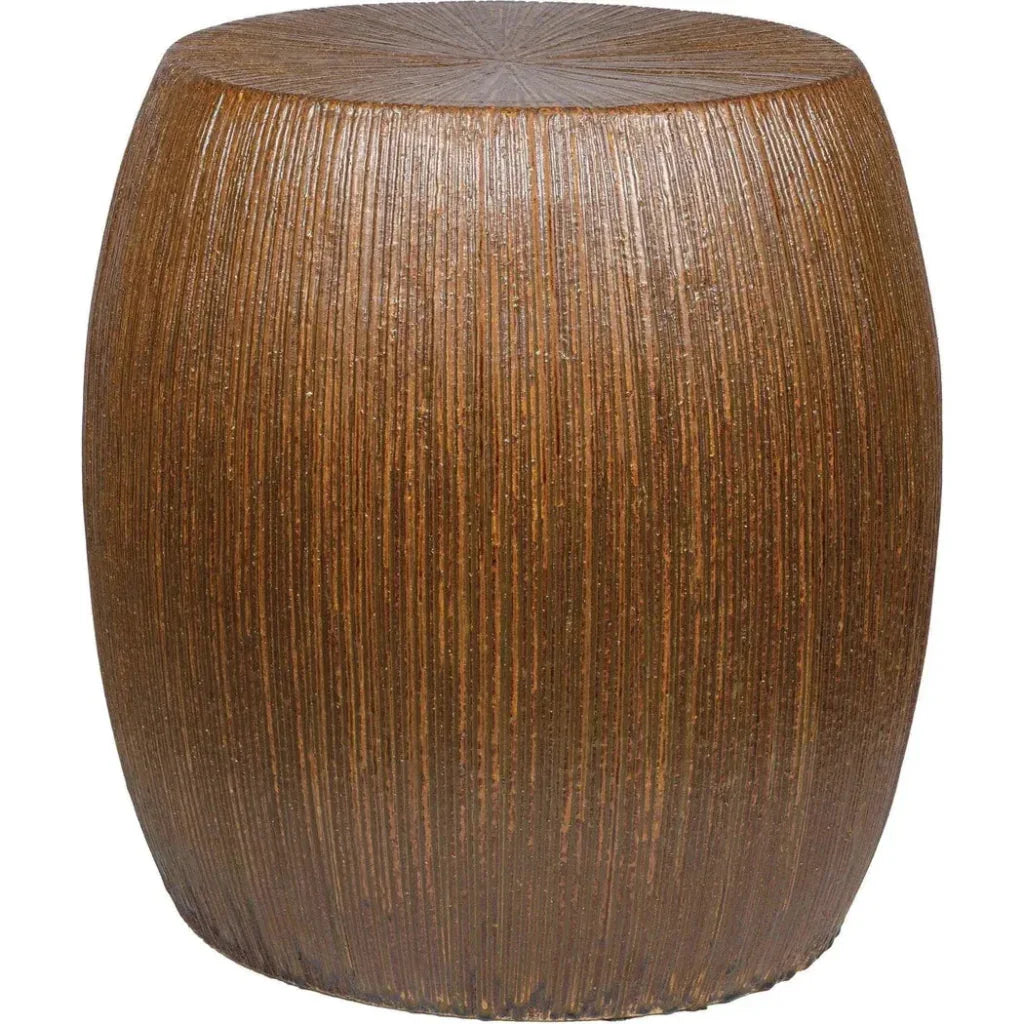 Bud Stool/Accent Table - Red Outdoor End Table-Garden Stools-Seasonal Living-LOOMLAN