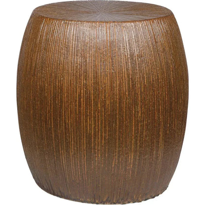 Bud Stool/Accent Table - Red Outdoor End Table-Garden Stools-Seasonal Living-LOOMLAN