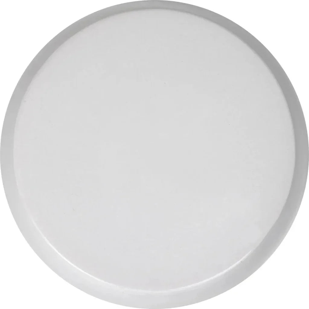 Bud Stool/Accent Table - White Outdoor End Table-Garden Stools-Seasonal Living-LOOMLAN