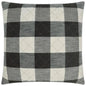 Buffalo Quilt Black Throw Pillow With Insert - LOOMLAN - D.V. Kap - Throw Pillows