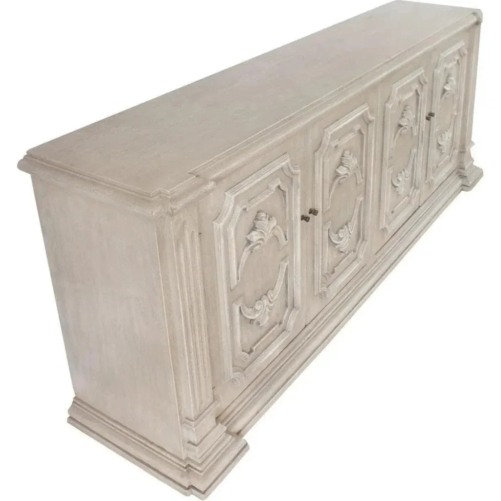 Buffet Bastille Extra Large Wood Credenza - LOOMLAN - Peninsula Home - Sideboards