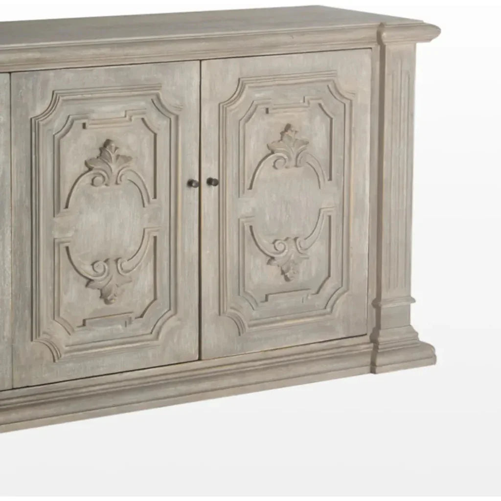 Buffet Bastille Extra Large Wood Credenza - LOOMLAN - Peninsula Home - Sideboards