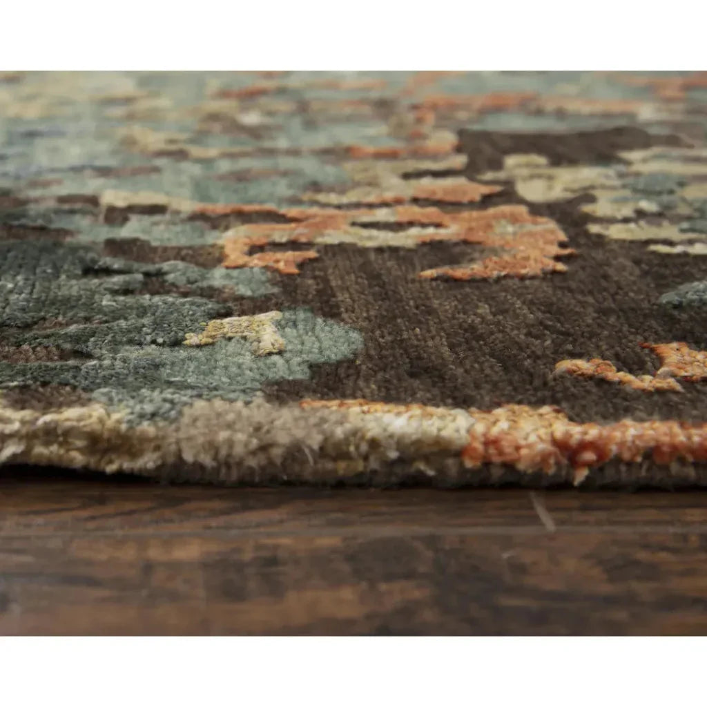 Buna Abstract Orange Large Area Rugs For Living Room - LOOMLAN - LOOMLAN - Area Rugs